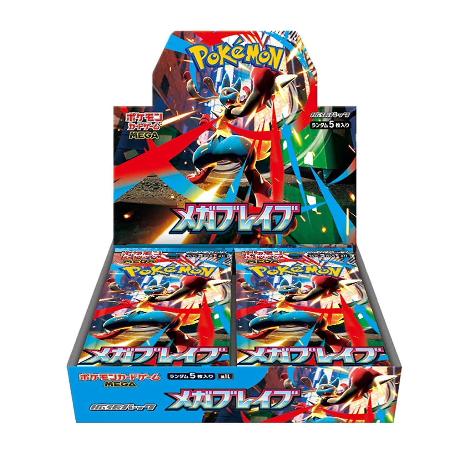 Pokémon Mega Brave – Display Booster (Japonais) (M1L)